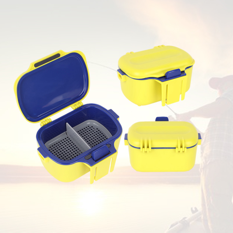 Surf Fishing Equipment - 지렁이 및 생미끼용 낚시 미끼 상자,