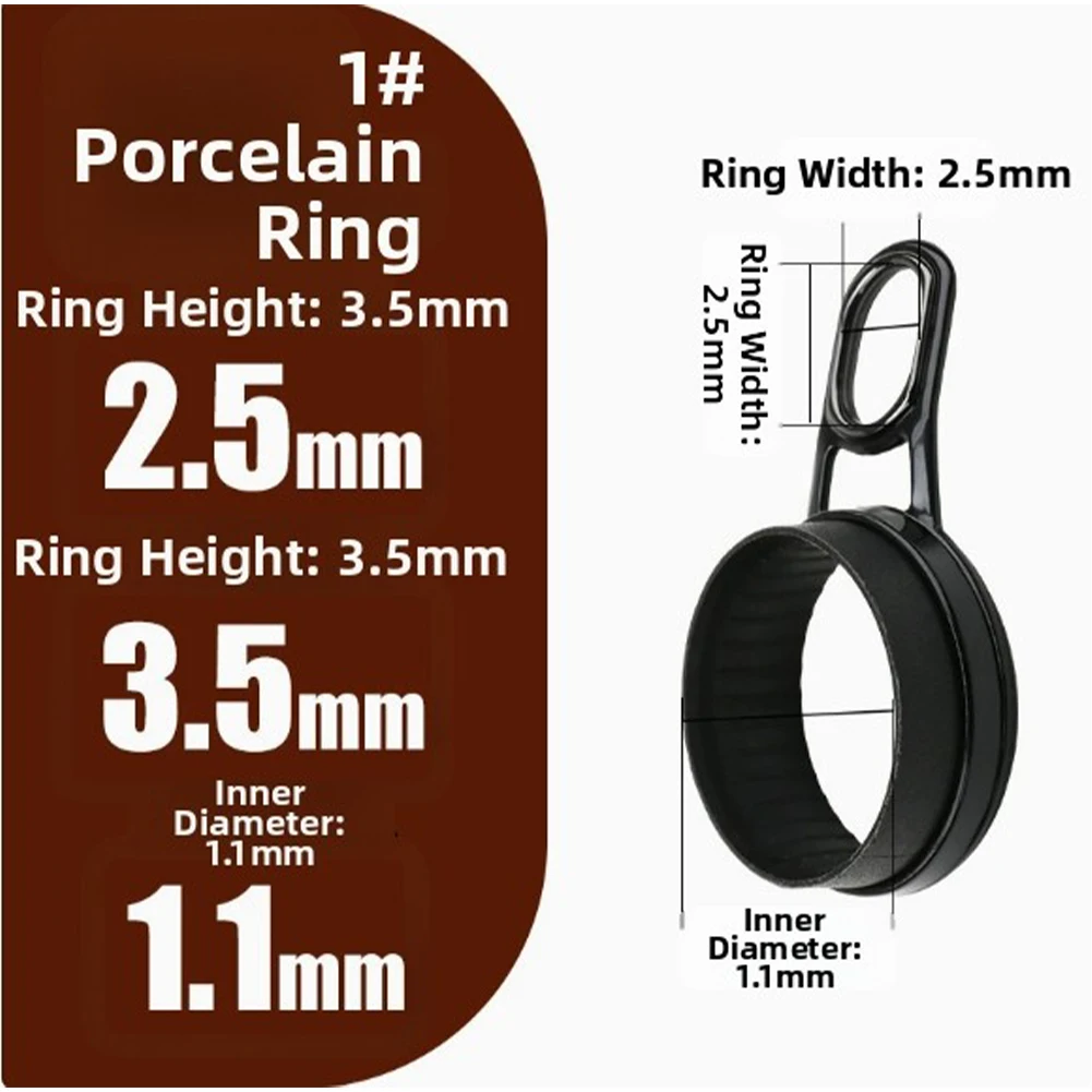 Fishing Equipment Terms - 낚시꾼을 위한 스테인리스 스틸 낚싯대 가이드