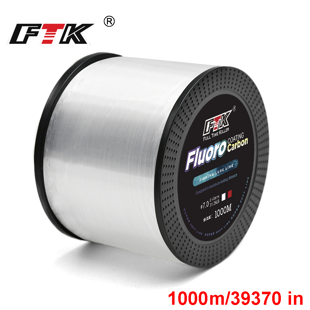 Fluorocarbon Line - FTK 1000M 나일론 낚싯줄 초강력 모노필라멘트