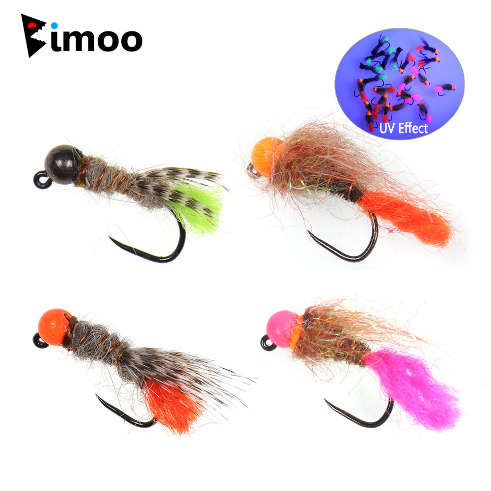 Fishing Equipment Europe - 비무 4개입 텅스텐 비드 헤드 바브리스