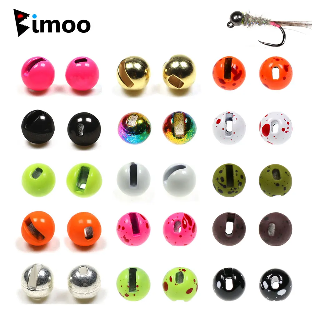Fishing Equipment Europe - 20개 플라이 타잉 슬롯형 텅스텐 비즈