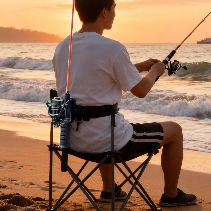 야외 재사용 가능한 낚싯대 홀더 벨트 낚시 장비 낚싯대 - Surf Fishing Equipment 리뷰 및 가격