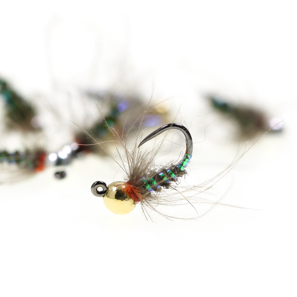 4개 # 16개의 텅스텐 비드헤드 CDC 지그 님프 플 - Fishing Equipment Europe 리뷰 및 가격