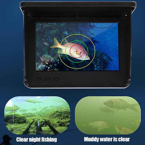 4.3인치 HD 수중 낚시 카메라 휴대용 방수 어군탐지 - Fishing Equipment Gifts 리뷰 및 가격