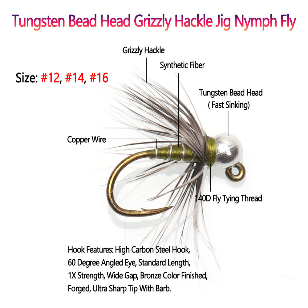 비무 6개입 # 12 #   14 # 16개의 텅스텐  - Fishing Equipment Europe 리뷰 및 가격