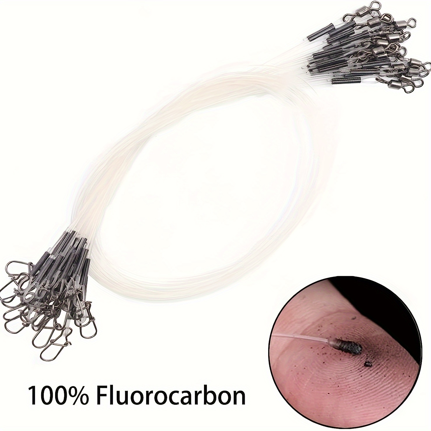 100% 플루오로카본 낚싯줄 롤링 회전 및 빠른 잠금  - Fluorocarbon Line 리뷰 및 가격
