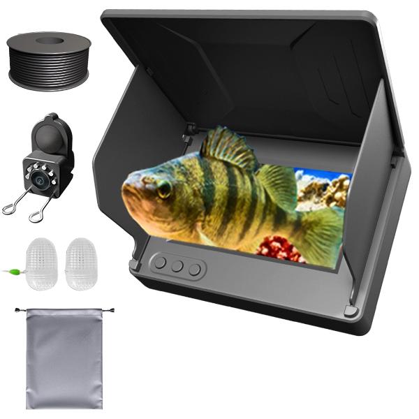 4.3인치 HD 수중 낚시 카메라 휴대용 방수 어군탐지 - Fishing Equipment Gifts 리뷰 및 가격