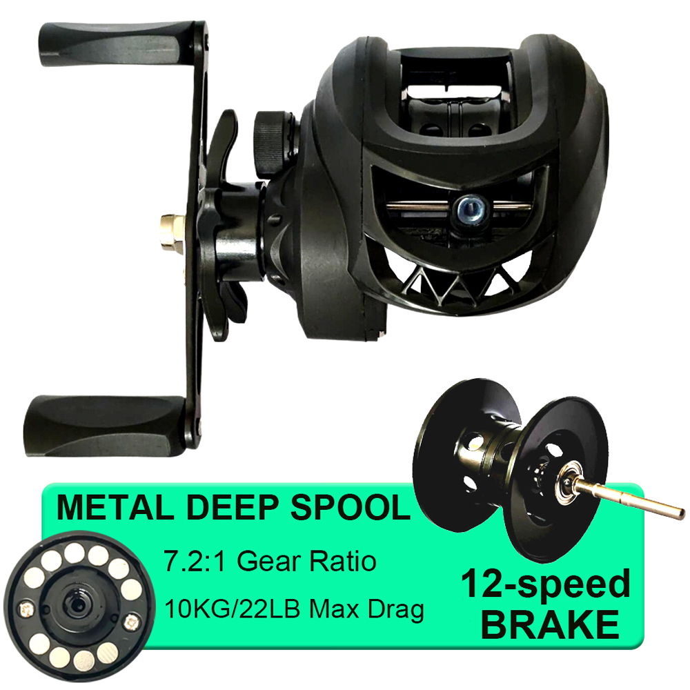 낚시 세트 베이트 캐스팅 루어 로드 및 릴 세트 루어  - Fishing Equipment Europe 리뷰 및 가격