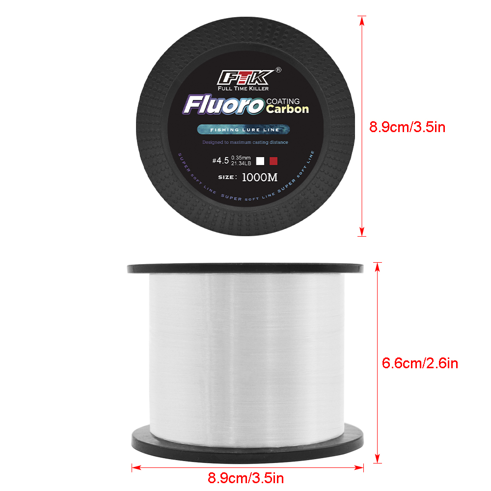 FTK 1000M 나일론 낚싯줄 초강력 모노필라멘트 낚 - Fluorocarbon Line 리뷰 및 가격